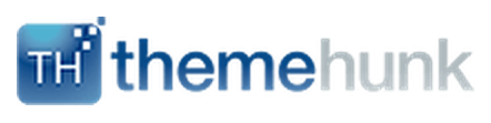ThemeHunk logo: a blue square TH icon beside the word 'themehunk'.