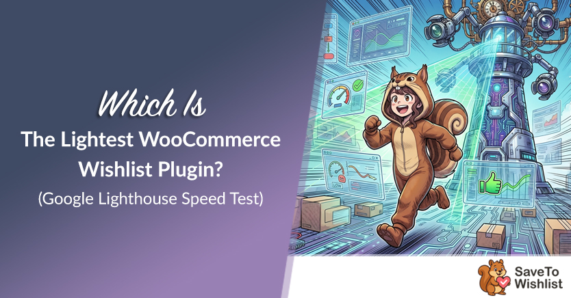 Which Is The Lightest WooCommerce Wishlist Plugin? Lighthouse Speed Test (2026)
