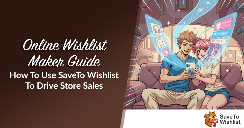 Online Wishlist Maker Guide: How To Use SaveTo Wishlist To Drive Store Sales