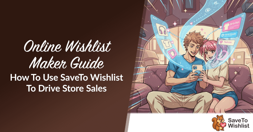 Online Wishlist Maker Guide: How To Use SaveTo Wishlist To Drive Store Sales