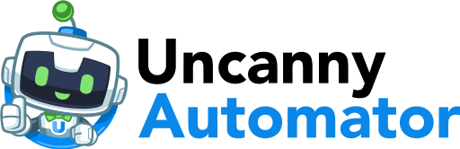 Automator logo featuring a friendly robot mascot beside the blue word 'Automator'.