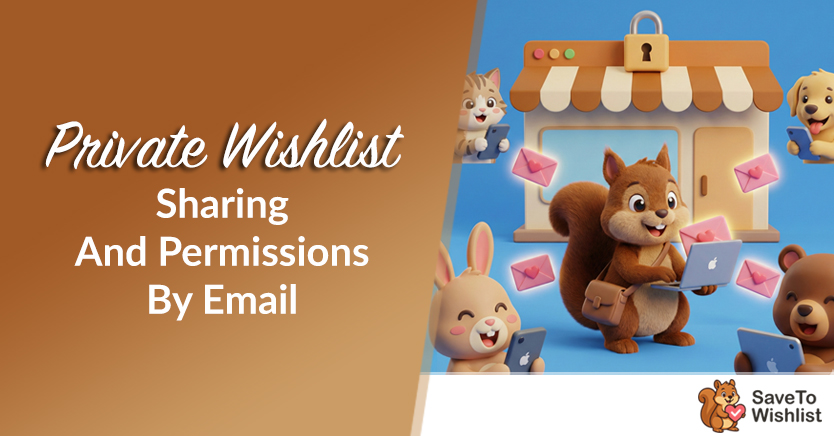 Private Wishlist Sharing And Permissions By Email